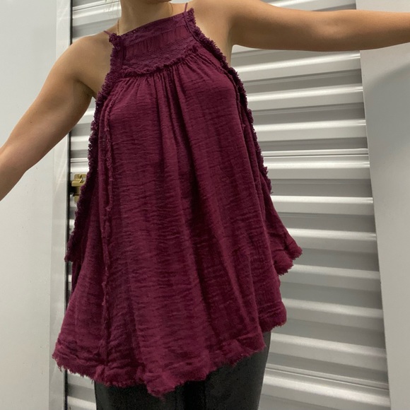 Free People Tops - Free People Tassel Bell Tank Top